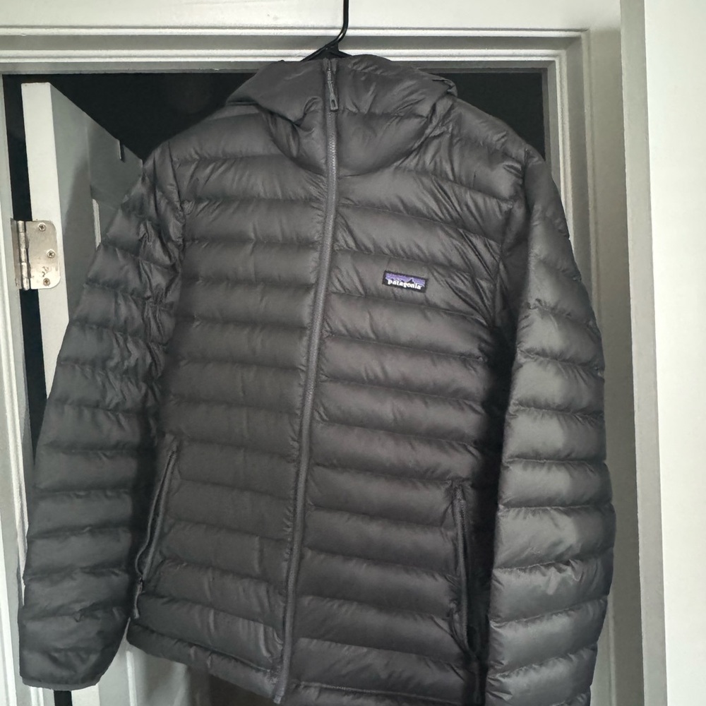 Patagonia Men's Charcoal Puffer Jacket